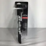 Bell Bicycle Tire Pump Smart Valve For Schrader And Presta Valves Frame Mounted