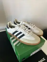 ⬛RARE⬜Size 5.5, 6.5, 7 Adidas Samba Sporty and Rich White/BlackFREE SHIPPING