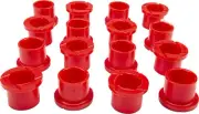 ENERGY SUSP. 2017 Maverick X3 Turbo R Can-Am CONTROL ARM BUSHINGS FRONT RED CAN