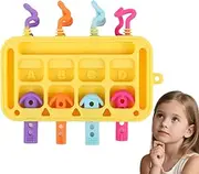 Activity Board for Baby - Sensory Toys - Educational Kids Activity, Silicone Plug-in Toy for Children Aged 1-3 Years Old
