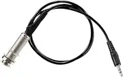 Qianly Guitar Pickup End Pin Cable High Sensitivity Musical Instrument Accessory