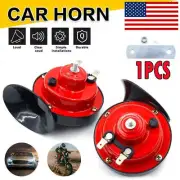 2 PACK 12V 300DB Super Loud Train Horn Waterproof Motorcycle Car Truck SUV Boat