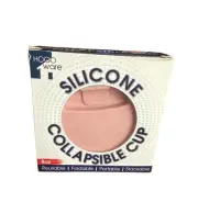 Collapsible Travel Cup, 8oz - Reusable To-Go Pocket Size 8oz, Pink