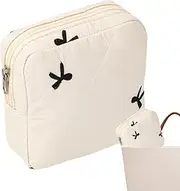 Period Pouch, Zipper Portable Stylish Period Pad Bag, Menstrual Pouches Menstrual Pads Bags Nursing Pad Holder for Teen Pads/Sanitary Napkins/Small Tampons