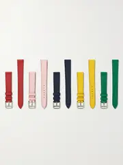[Hermès Timepieces] Hermès Timepieces - Cape Cod Tour 23mm Leather Watch Strap - Pink - Vert Cactus - Short Vert Cactus - Short Pink