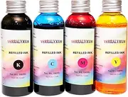 TerraLyxus 4×100ML Compatible Ink Refill Kit Suitable for 280XL 281XL 270XL 271XL 250XL 251XL Compatible for PIXMA TS702a TS702 TR8620a IX6820 TR8622a TR6320