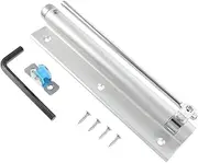 DECOMELODY 1Pc Automatic Hydraulic Door Closer Self Closing System for High Traffic Areas Tension Quiet and Closing Tool