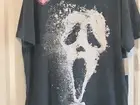 Ghost Face Graphic Men's T Shirt w/Heat Reactive Color Change Fabric XL NWT