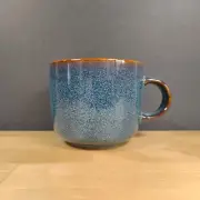 IKEA Gladelig Mug Cup Blue New Coffee Tea Ceramic
