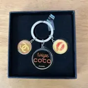 CHANEL Key ring Rouge Coco Keychain