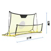 2.1m Portable Kids Soccer Goal Net Quick Set-up for Backyard Training