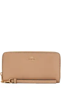 在飛比找ZALORA購物網優惠-Coach Long Zip Around Wallet i