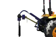 TRACTOR POST HOLE DIGGER PTO 3 POINT LINKAGE 50HP 12" AUGER WITH SLIP CLUTCH