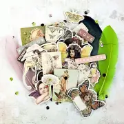 Prima, Butterflies, Chipboard Embellishments, Jodie Lee, Chipboard & More, Fairy