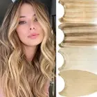 Thick Flip Wire In On Hair Extensions 100% Remy Human Hair Hidden One Piece Weft