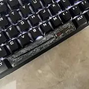 LINWIN Custom Black Knife Space Bar Keycap for MX Mechanical Keyboard