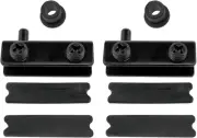 Glass Door Pivot Hinge Glass Clamp Kit Glass Door Hinge for Free Swinging Glass