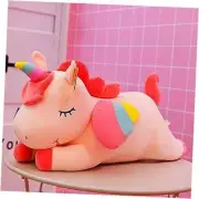 Pink Unicorn Plush Toy Unicorn Stuffed Animal Soft Plush Pillow 11 Inch, Plush