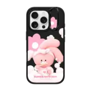 iPhone 16 Pro Impact Ring Stand Case MagSafe Compatible PINK&VEN Bubble Day