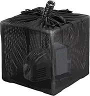 Pond Pump Filter Bag - Avoid Clogging Mesh Filter Bag,Anti-Clogging Fine Mesh with Drawstring Cover Screen for Backyard Fish Tank Garden Outdoor Aquarium