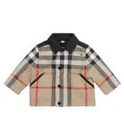 [Burberry Kids] Burberry Kids Baby Archive Check quilted jacket M 18 beige
