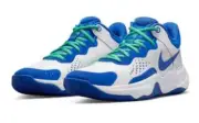 Nike Fly By Mid 3 - White/Game Royal-Green Glow - DD9311-102 - Men's 13