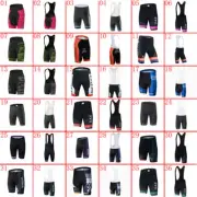 Summer Men Cycling Bib Shorts Pro Team Bike Pants With Gel Pad Bicycle Tigths