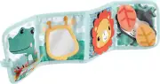 Newborn Tummy Time Toy with Sensory Details, Repositionable Fold & Play Activity