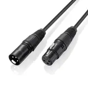 Xlr Male To Xlr Female Mic Shielded Cable Microphone Audio Cord
