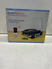 Digitnow Turntable Cassette Radio Player Recorder M36