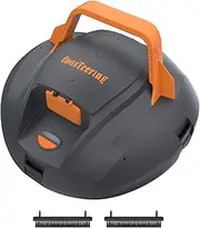 Pool Vacuum Robot, Cordless Robotic Pool Cleaner with 100 Mins Runtime, Powerful Suction, Fast Charging, Self-Parking, Ideal for Above Ground/Inground Pools up to 850 Sq.ft