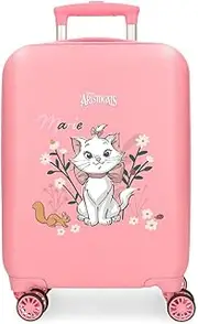 [Disney] Children's Hard case with 4 Wheels Side Combination Lock Made of ABS, a Rigid and Lightweight Material., Aristocats Marie, Cabin Suitcase, Aristocats Marie, Cabin Suitcase