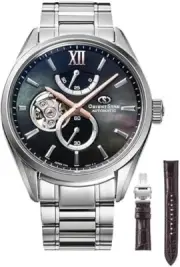 Orient Star RK-BY0006A M34 F7 Semi Skeleton Limited Model Charcoal Gray Men's