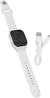 Wristband Sleep Aid Device - Portable 3 Modes Microcurrent Watch Relieves Anxiety and Stress - Smart Sleep Aid Wristwatch(white)