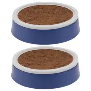 2 Sets Nesting Bowls Pigeon Plastic Basin Nests Coconut Bird Breeding