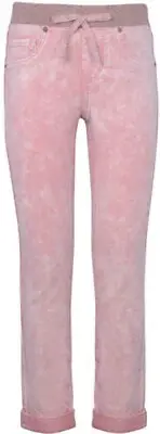 Buffalo David Bitton Girls Knit Pants Size:14 Color:Pink Check