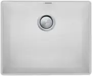 Oliveri Santorini White Large Bowl Undermount Sink ST-WH1550U