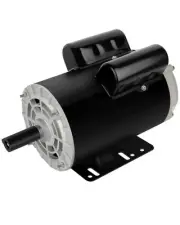 5 HP Air Compressor Motor Single Phase Electric Motor, 7/8" Shaft Diameter, C...