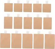 Beaupretty 15pcs Travel Liquid Pouch Refillable Portable Makeup Storage Bags Compact Design for for Toiletries Liquids The Go