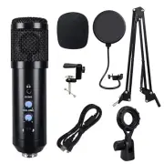 USB Condenser Microphone USB Computer Recording Live Gaming Video6718