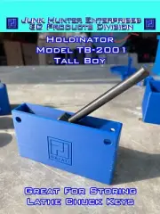 Holdinator Model TB-2001 Tall Boy Machinist Lathe Chuck Key Holder