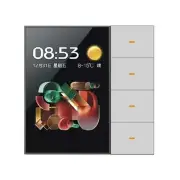 Tuya 3.5 Inch Wall Switch Screen 4 Groups Switch 8-Way Scene Sensor6278