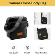 Canvas Cross Body Bag