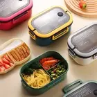 1200ml Bento Box Airtight Multi-functional Microwave Safe Bento Container