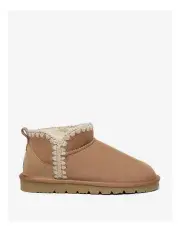 [EVERAU] Brooklyn Ankle Boots in Brown