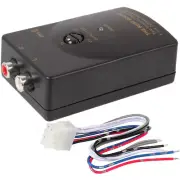 Car Audio RCA Speaker High To Low Level Line Output Converter +Adapter Wire PH-2