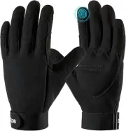Thorn Proof Garden Gloves with Touchscreen Fingers for Men, Rose Pruning Work Gl