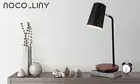 Nocolliny black desk lamp With USB Ports.