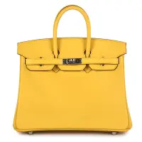 在飛比找Yahoo奇摩購物中心優惠-HERMES BIRKIN 25cm Swift 牛皮銀扣手