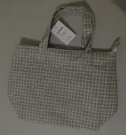 Cotton On Foundation Plaid Checkered Insulated Lunch Bag